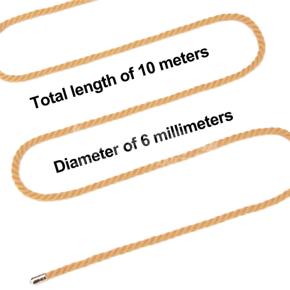 Rebellion Reign Bondage Rope - Natural 10 metre length